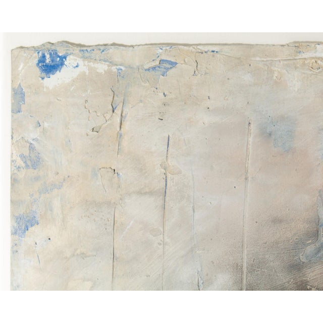 1990s 1990 “Structure Series #15” Mixed Media Painting by Susan Laufer For Sale - Image 5 of 8