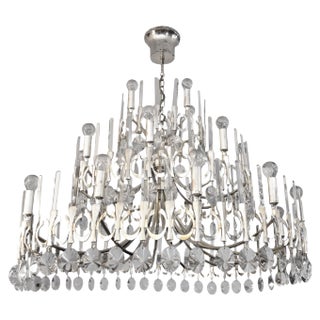 Chandelier by Gaetano Sciolari, 1970s For Sale