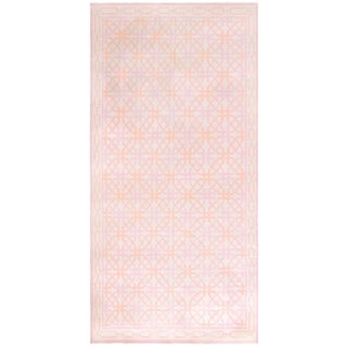Doris Leslie Blau Vintage Indian Dhurrie Rug For Sale