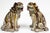 Ivory Mid-Century Asian Chinese Export Fierce Facing Drip Glaze Pottery Terracotta Foo Dogs, Pair For Sale - Image 8 of 8