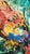 Late 20th Century Oil Painting Parrot Impasto For Sale - Image 5 of 17