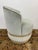Sophisticated Barrel Back Swivel Chair For Sale - Image 4 of 12