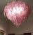 Metal Pink Polar Murano Glass Chandeliers, Italy, 1970s, Set of 2 For Sale - Image 7 of 14
