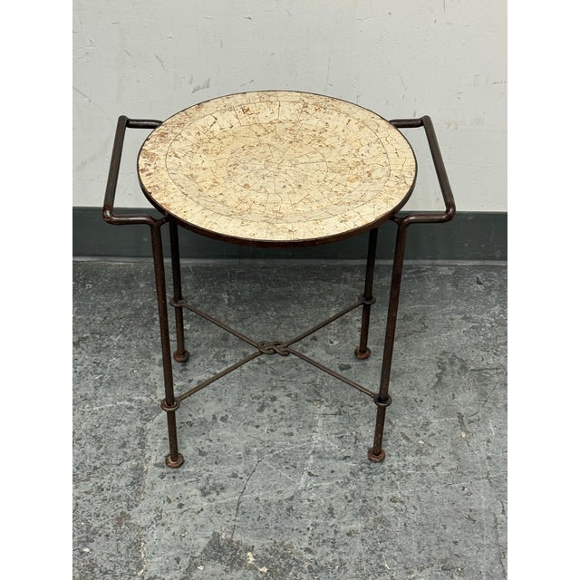 Maitland-Smith Tray Top Front Side Table For Sale - Image 11 of 12