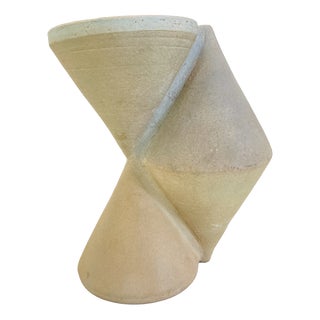 Geometric Studio Ceramics Vase by Jochen Schimpfle, 1970s For Sale