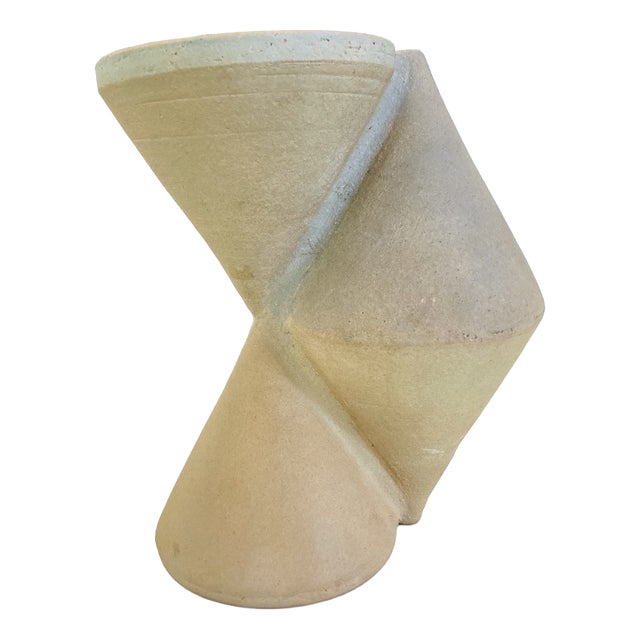 Geometric Studio Ceramics Vase by Jochen Schimpfle, 1970s For Sale