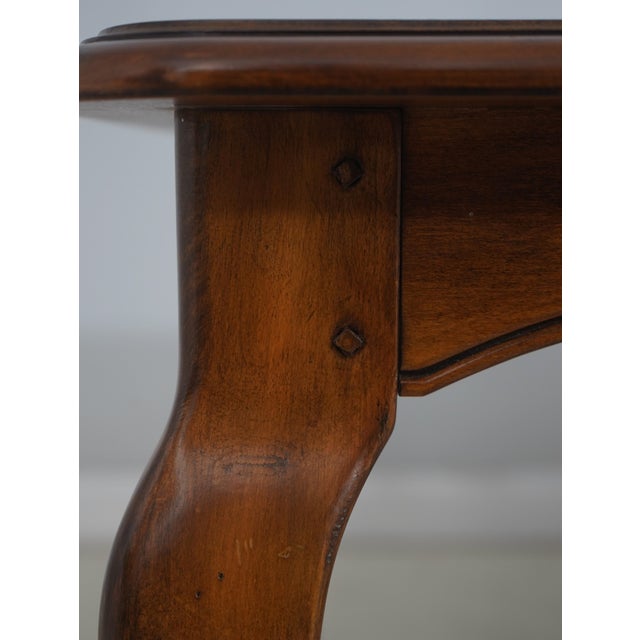 Drexel Heritage French Provincial Parquetry Inlaid Dining Table For Sale - Image 9 of 18