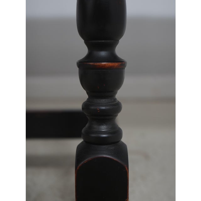 Eldred Wheeler Attributed Benchmade Tiger Maple Dining Tavern Table For Sale - Image 13 of 18