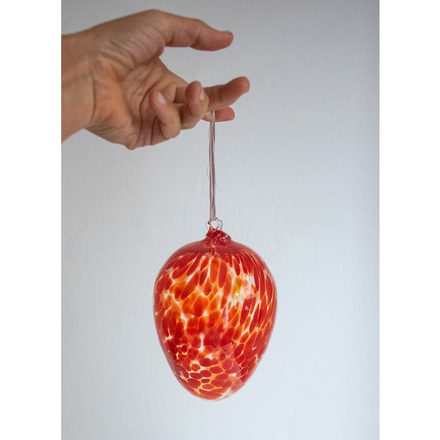 Christmas Ornaments in Murano Glass from Ribes the Art of Glass, 2004, Set of 6 For Sale - Image 3 of 3