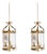 Mid 20th Century French Lanterns - a Pair For Sale