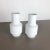 Op art porcelain vase set of 2 producer: thomas, germany designer: richard scharrer decade: 1970s description: this...