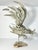 1960s Mid-century Vintage Large Rooster Chicken Silver Metal Art Sculpture 19” Good vintage condition. No noted damage....
