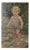 Heinrich Pforr, Summer Idyll Barefoot Child Garden Steinweg, 1946, Oil Painting on Canvas For Sale