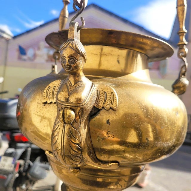 17th Century Sanctuary Lantern Pendant For Sale - Image 11 of 16