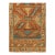 Rug & Kilim's Custom Oriental Rug with Rust and Slate Tribal Medallion For Sale