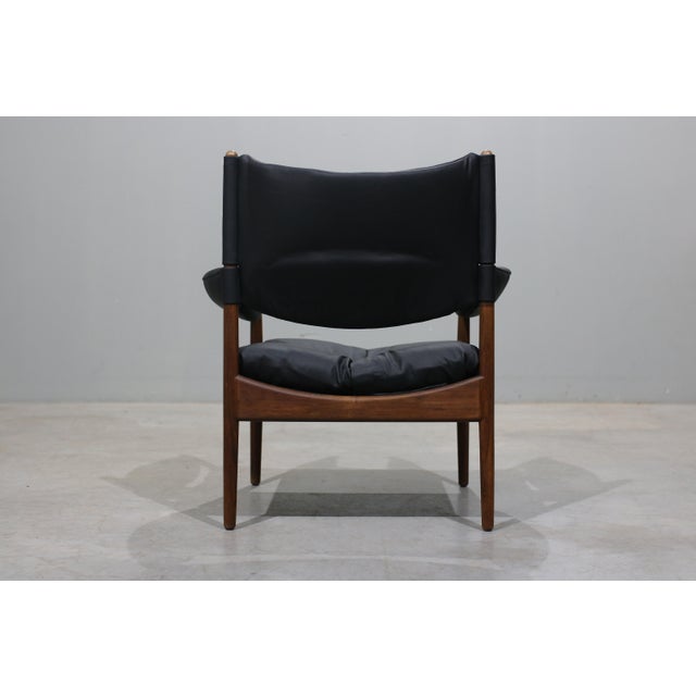 Black Modus Chairs by Kristian Vedel for Søren Willadsen Møbelfabrik, 1960s, Set of 2 For Sale - Image 8 of 9