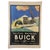 Blue Art Deco Buick Automobile Advertising Poster, 1930s For Sale - Image 8 of 8