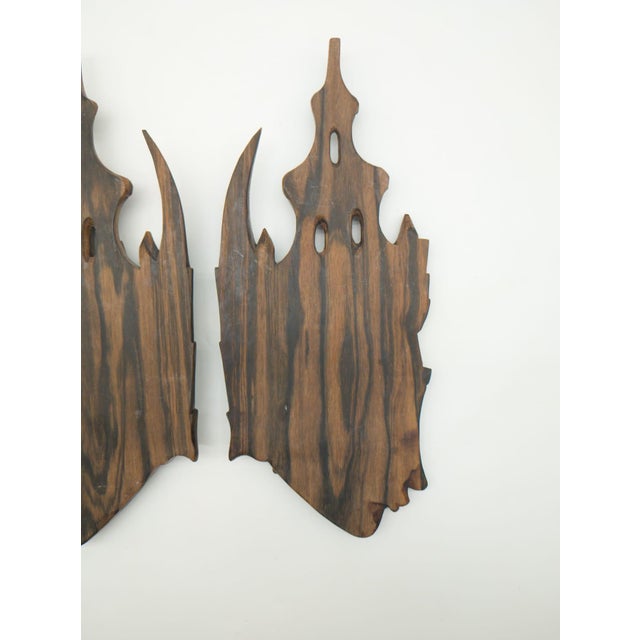 Mid-Century Balinese Rama & Sita Wall Reliefs from Unbekannt, 1960s, Set of 2 For Sale - Image 6 of 8