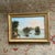 Canadian Oil on Canvas of an Indian Camp on the St. Lawrance. Unsigned school of Cornelius Krieghoff. Gilt Frame supplied...