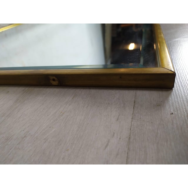 Vintage Golden Mirror, 1970s For Sale - Image 6 of 11