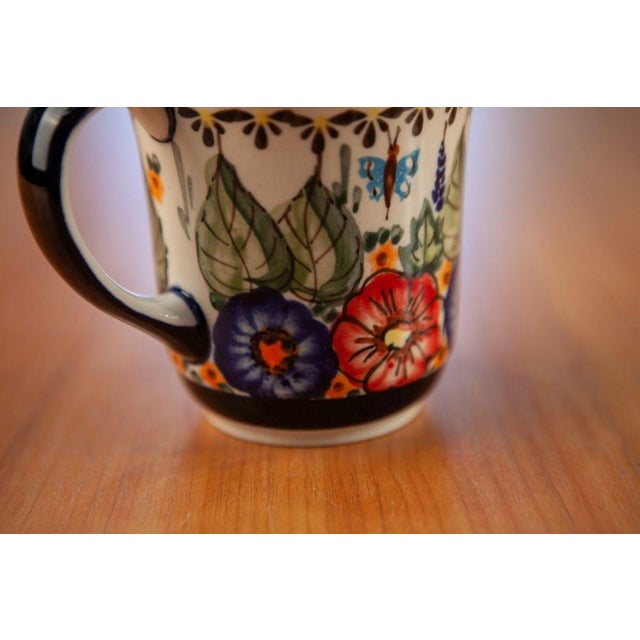 300 ml Ceramic Mug by Ceramika Boleslawiec, Set of 4 For Sale - Image 6 of 9