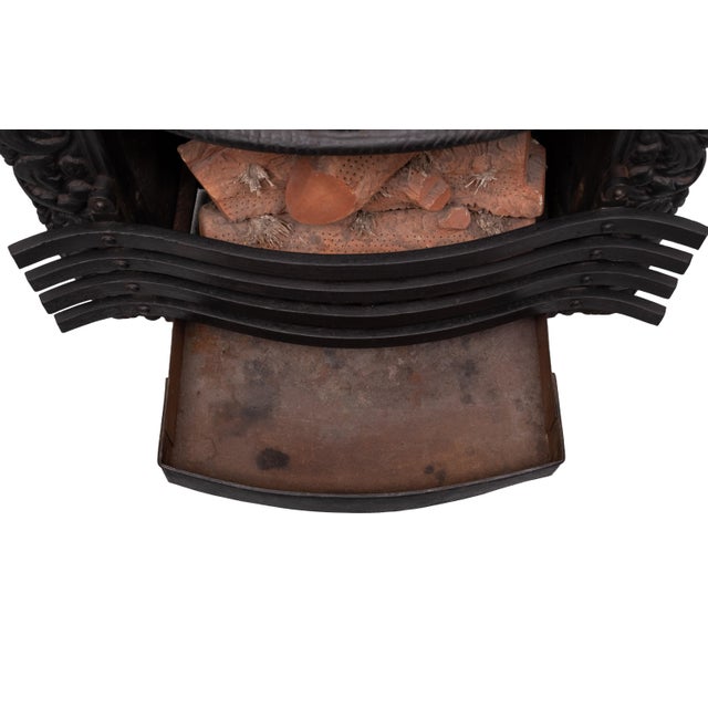 Antique Victorian Cast Iron Fireplace, 1880s For Sale - Image 12 of 15