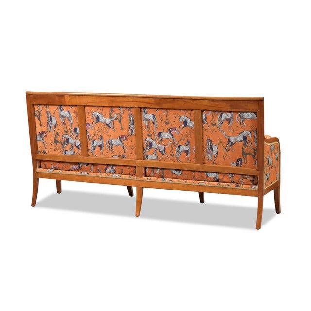 Seating Set in Cherry Wood, France, 1810s, Set of 5 For Sale - Image 5 of 13