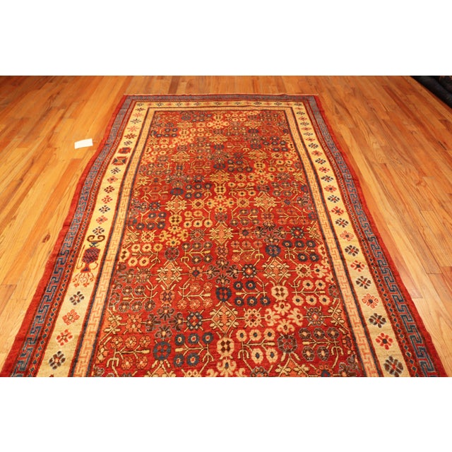 Traditional Nazmiyal Collection Antique East Turkestan Khotan Rug For Sale - Image 3 of 11