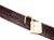HERMES 18k Yellow Gold & Crocodile Burgundy Bracelet Metal: 18k Yellow Gold Measurements: Length: 7" Width: 15mm Weight:...