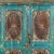 Indian Turquoise Cabinet, 1920s For Sale - Image 6 of 8