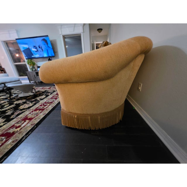 1980s Century Designs Formal Couch For Sale - Image 5 of 8
