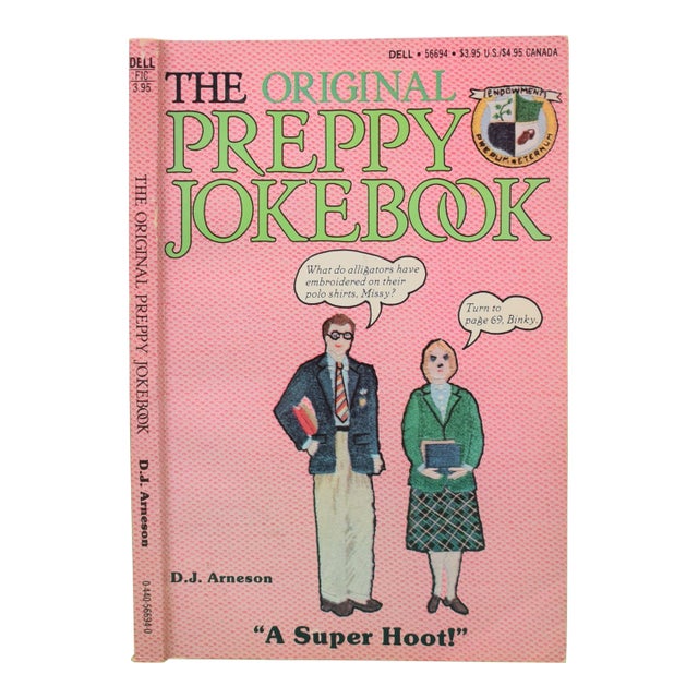 "The Original Preppy Jokebook" 1981 Arneson, d.j. For Sale
