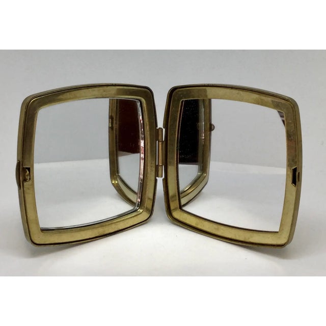 Vintage Compact Mirror Italian Maker Argento For Sale - Image 4 of 12