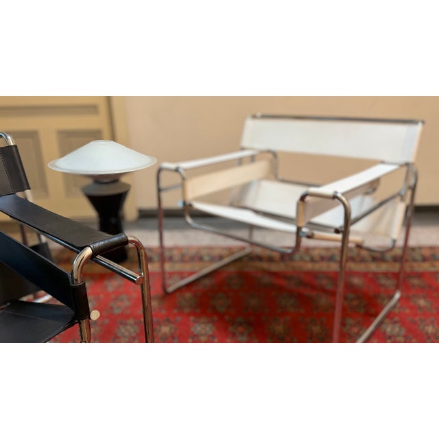 Vintage Bauhaus Wassily Armchairs by Marcel Breuer for Knoll and\.Gavina Int., 1970s, Set of 2 For Sale - Image 9 of 9