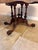 Wood Antique Victorian Burr Walnut Table, 1860 For Sale - Image 7 of 8