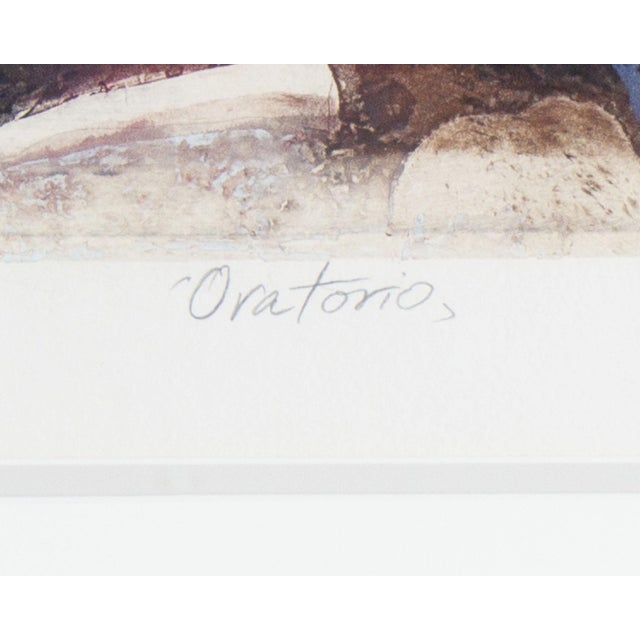 Printmaking Materials “Oratorio” Abstract Etching by Nissan Engel For Sale - Image 7 of 9