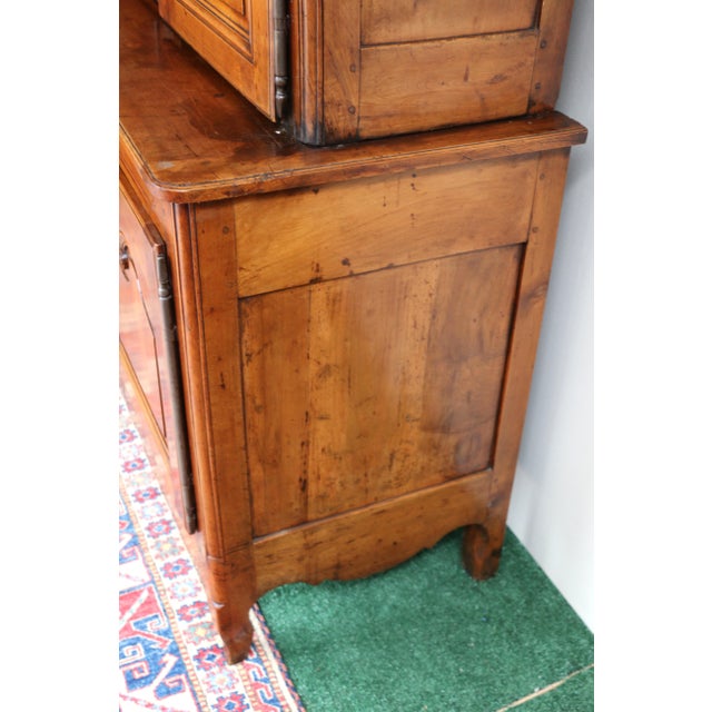 Antique French 19th Century Cherry Wood Buffet For Sale - Image 9 of 12