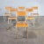 Gray French Grey Model 510 Stacking Dining Chair from Mullca, 1960s For Sale - Image 8 of 9