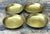 Brass Vintage Polished Brass Coasters - Set of 4 For Sale - Image 8 of 12