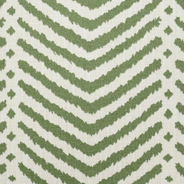 Contemporary SAMPLE - Schumacher La Jolla Indoor/Outdoor Fabric In Verde For Sale - Image 3 of 4