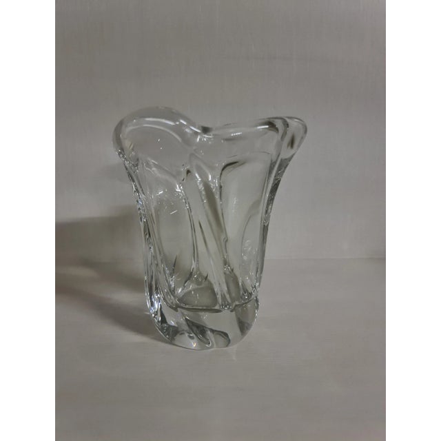 Crystal Vase by Jean Daum for Daum France, 1960s For Sale - Image 9 of 9