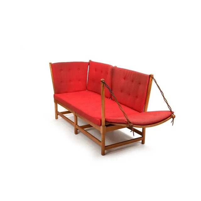Model 1789 Tremme Sofa by Børge Mogensen for Fritz Hansen, 1960s For Sale - Image 9 of 13