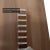 Brown Zoom Console Table in Brown and Wood by Mobimex TIX For Sale - Image 8 of 11