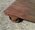 American Vintage Primitive Industrial Small Garden Cart Platform Table, Rustic Wood & Iron Coffee Table For Sale - Image 3 of 10