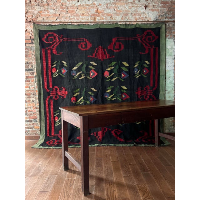 Early 20th-Century English Industrial Work Table, Counter Height For Sale - Image 6 of 12