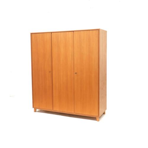 Vintage 3-Door Wardrobe, 1960s For Sale - Image 5 of 6