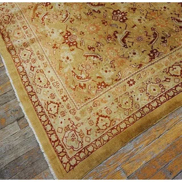 Indian Early 20th Century N. Indian Agra Carpet ( 7' x 10'2" - 213 x 310 ) For Sale - Image 3 of 7
