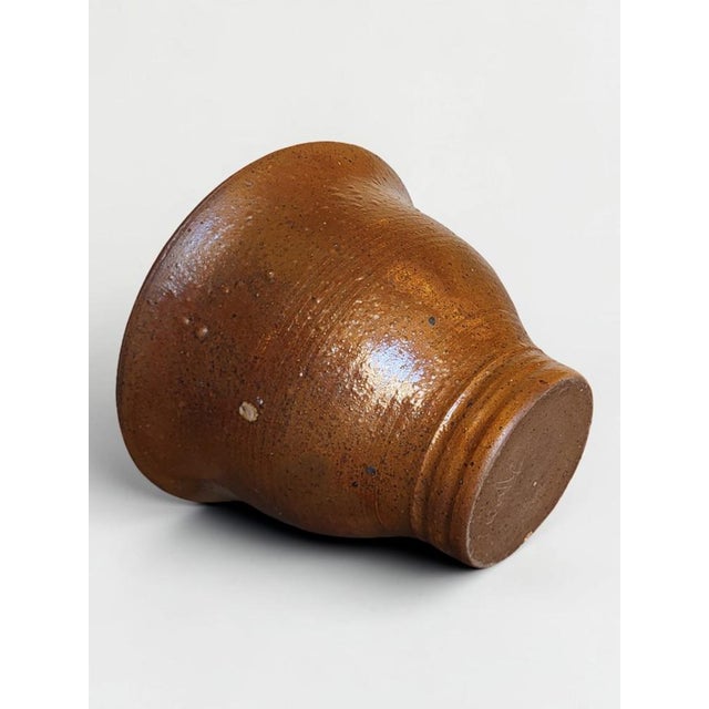1970s Pyrite Stoneware Salad Bowl by Jacky Coville, 1970 For Sale - Image 5 of 10