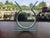 Contemporary Vintage Peter Hewitt MoMA Square Ribbon Vase Glass Anodized Aluminum For Sale - Image 3 of 16