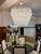 Italian Sculptural Murano Glass Chandelier in White and Clear Glass, 2000s For Sale - Image 9 of 11